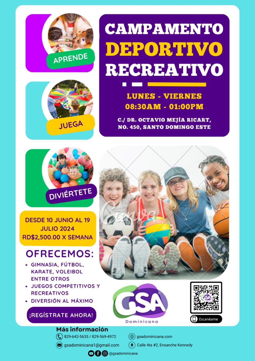 Campamento Deportivo Recreativo 2024