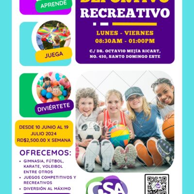 Campamento Deportivo Recreativo 2024